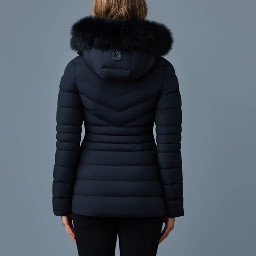 Mackage Navy Blue Down Jacket - Picture 8 of 10